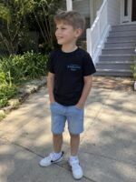 T-shirt chrétien garçon “Je suis aimé” | Noir – Image 2