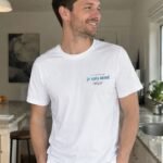 T-shirt chrétien homme “Je suis aimé” | blanc