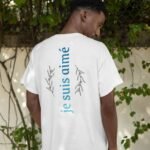 T-shirt chrétien homme “Je suis aimé” | blanc – Image 6