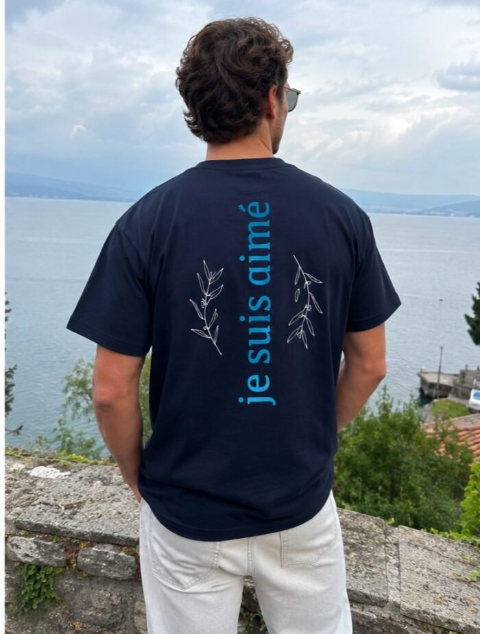 T-shirt chrétien homme “Je suis aimé” | Couleurs – Image 4
