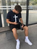 T-shirt chrétien homme “Jésus sauve” | En couleurs – Image 13
