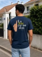 tshirtchretienhommelajoieestundonbleumarine