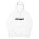 Sweat à capuche chrétien homme “Possible à Dieu” | Blanc – Image 3