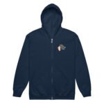 Sweat zippé à capuche chrétien “La joie est un don” | Diverses couleurs – Image 6