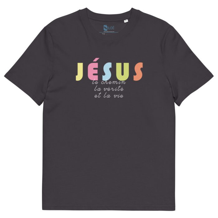 T-shirt chrétien femme “Jésus le chemin... ” | couleurs sombres – Image 12