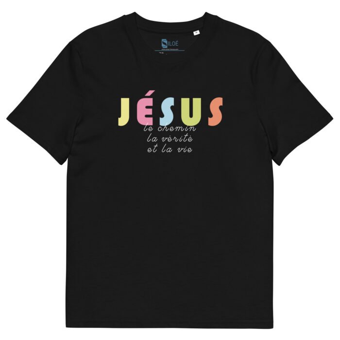 T-shirt chrétien femme “Jésus le chemin... ” | couleurs sombres – Image 6