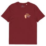 unisexorganiccottoncreator20tshirtburgundyfront6a5cee7ae3ec1jpg