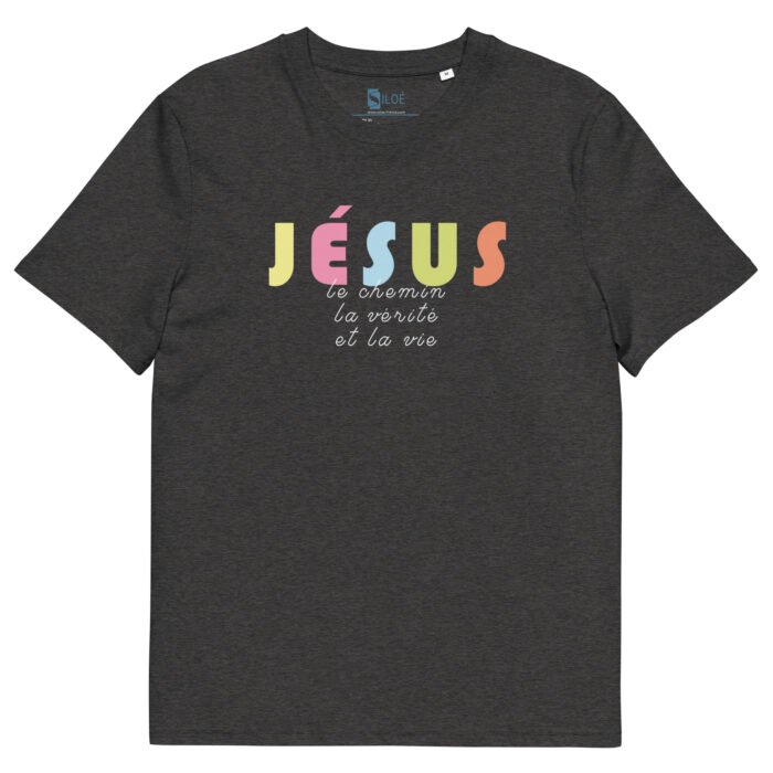 T-shirt chrétien femme “Jésus le chemin... ” | couleurs sombres – Image 9