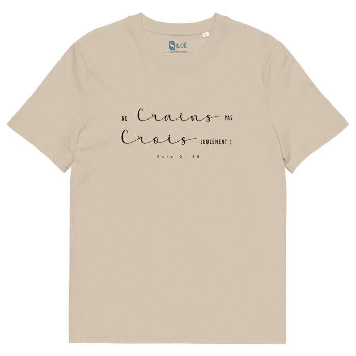 T-shirt chrétien femme “Ne crains pas” | Couleurs claires – Image 8