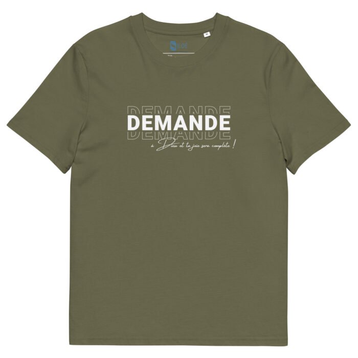 T-shirt chrétien femme “Demandez et vous recevrez” | Diverses couleurs – Image 6