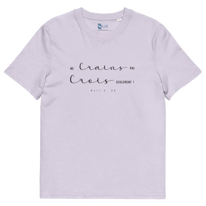 T-shirt chrétien femme “Ne crains pas” | Couleurs claires – Image 14