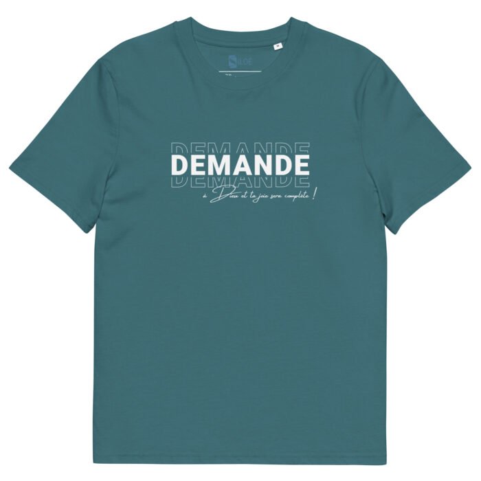 T-shirt chrétien femme “Demandez et vous recevrez” | Diverses couleurs – Image 20