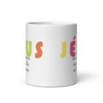 Mug chrétien « Jésus est le chemin, la vérité et la vie » | blanc – Image 5