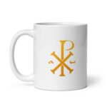Mug chrétien “Chrisme” | Tasse blanche en céramique – Image 2