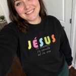 sweatshirt chretien femme jesus chemin verite vie