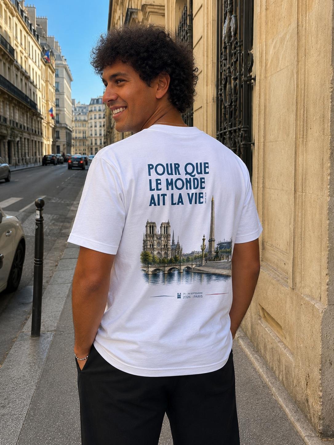 tshirtchretienhommeaccueilpapeleonparisr